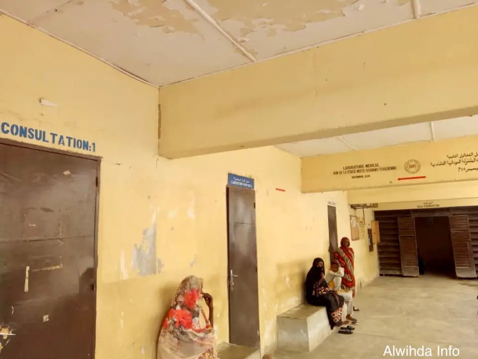 Des patients à l'hôpital provincial d'Abéché. ©Abba Issa/Alwihda Info