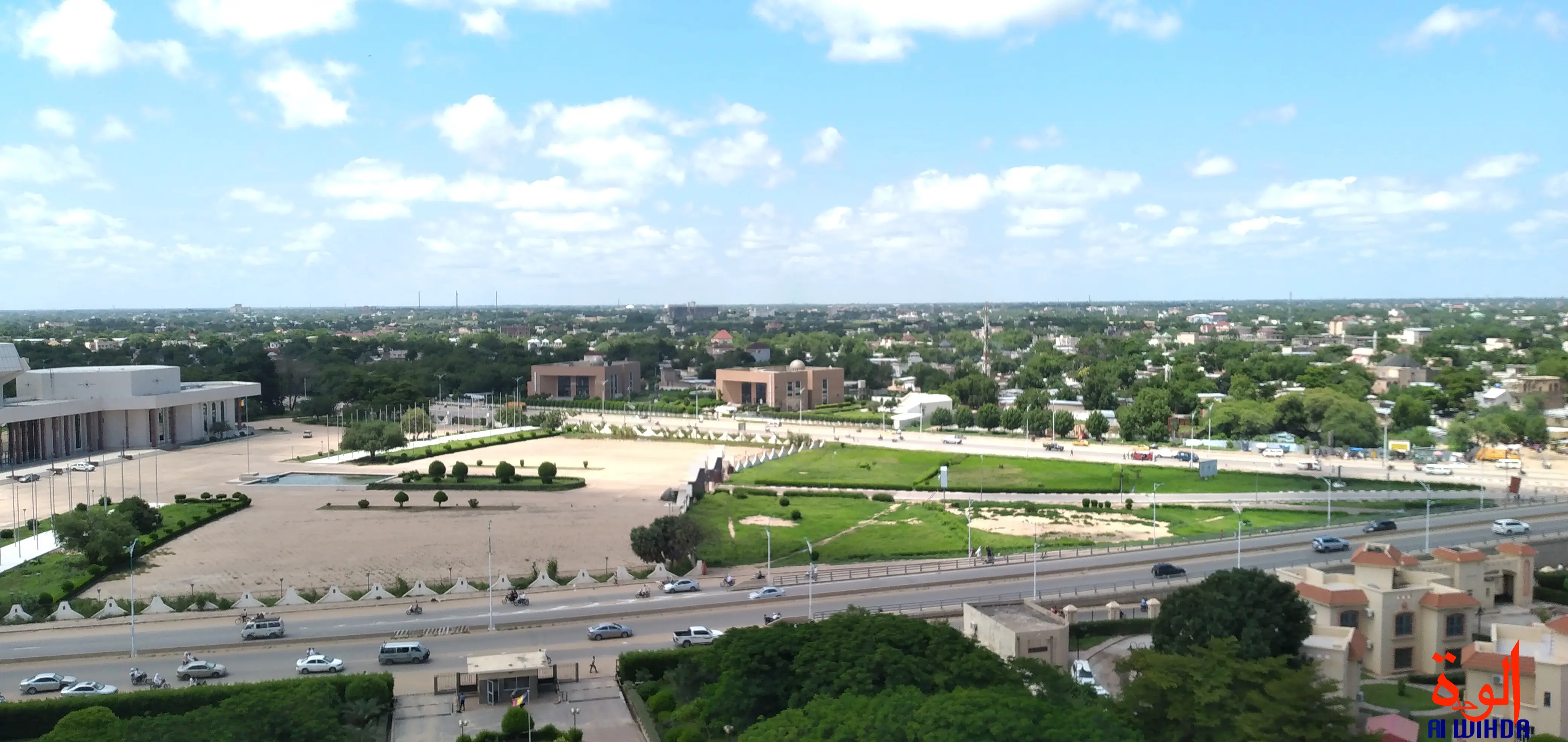 Une vue de la ville de N'Djamena, au Tchad. © Ben Kadabio/Alwihda Info