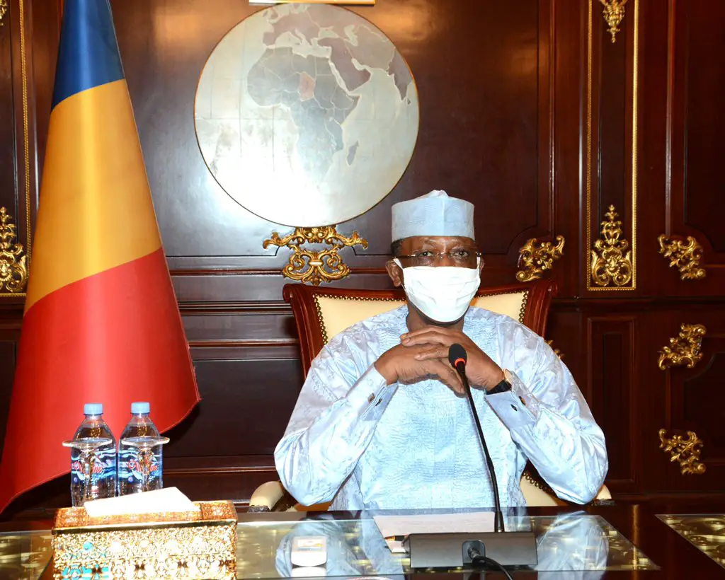Le chef de l'État du Tchad, Idriss Déby. © PR