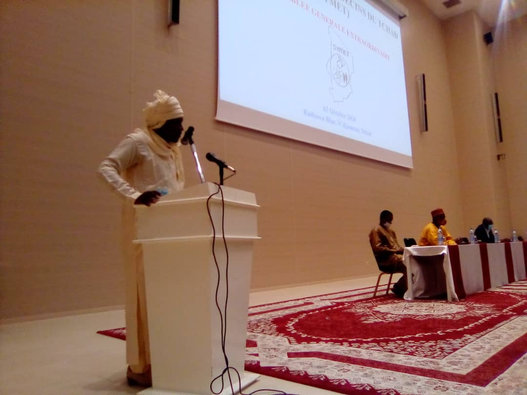 Tchad : le Syndicat des médecins à un nouveau bureau. © Mahamat Abdramane Ali Kitire/Alwihda Info Tchad : le Syndicat des médecins à un nouveau bureau. © Mahamat Abdramane Ali Kitire/Alwihda Info