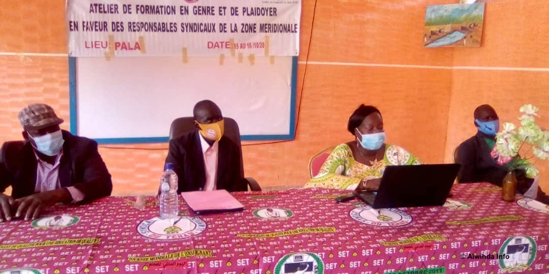 Tchad : les syndicalistes de l'enseignement de la zone méridionale en formation à Pala. © Foka Mapagne/Alwihda Info