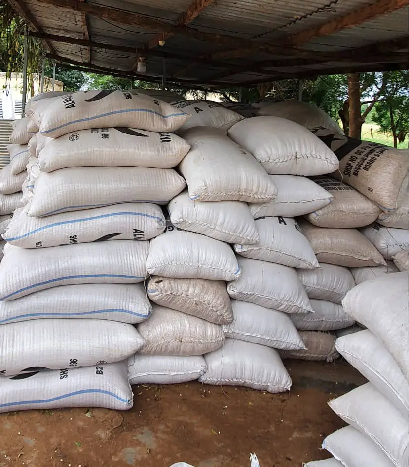 Tchad : 57 tonnes de céréales pour la population vulnérable du Mayo Lemié. © Alwihda Info