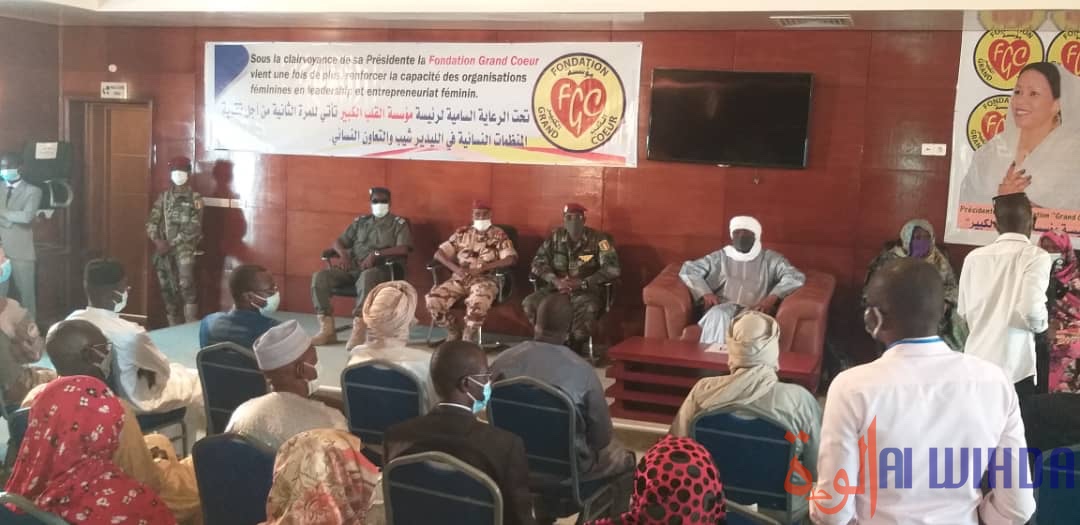Tchad : la Fondation Grand Cœur incite au leadership et à l'entrepreneuriat féminin au Ouaddaï. © Hamid Mahamat Issa/Alwihda Info