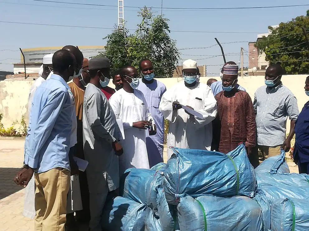 Tchad : le PNLP octroie 10.000 moustiquaires pour la population de N'Djamena. © Ali Moussa/Alwihda Info