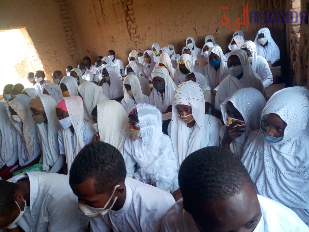 Tchad : le recteur d'Académie du centre inspecte les établissements de Mongo. © Saleh Hassan Rahma/Alwihda Info