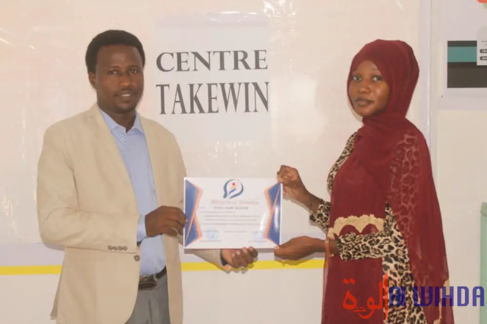 Tchad : le centre Takewin forme des jeunes en leadership et prise de parole en public. © Ben Kadabio/Alwihda Info