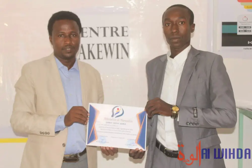 Tchad : le centre Takewin forme des jeunes en leadership et prise de parole en public. © Ben Kadabio/Alwihda Info