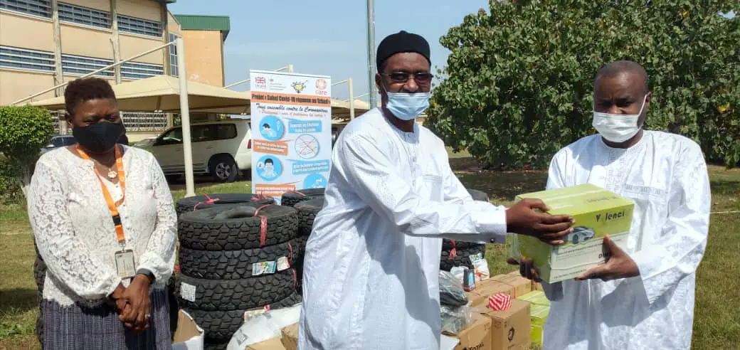 Tchad - Covid-19 : un don de matériel remis à la coordination de riposte sanitaire