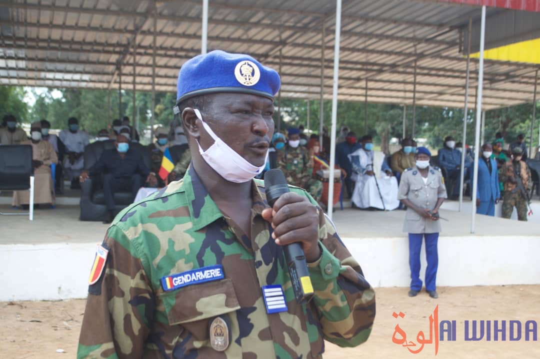 Tchad : un officier installé à la tête de la Légion °8 de gendarmerie du Moyen-Chari