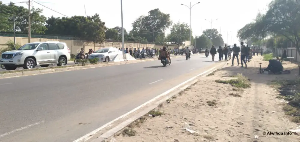 Tchad : grève d'enseignants et colère des élèves à N'Djamena. © Ben Kadabio/Alwihda Info