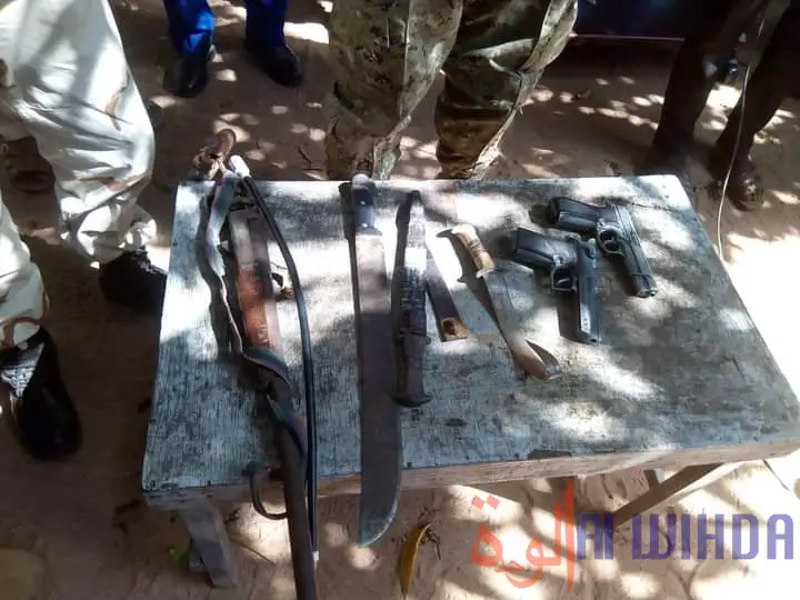 Tchad : la gendarmerie arrête quatre présumés malfrats au Mandoul. © Alwihda Info