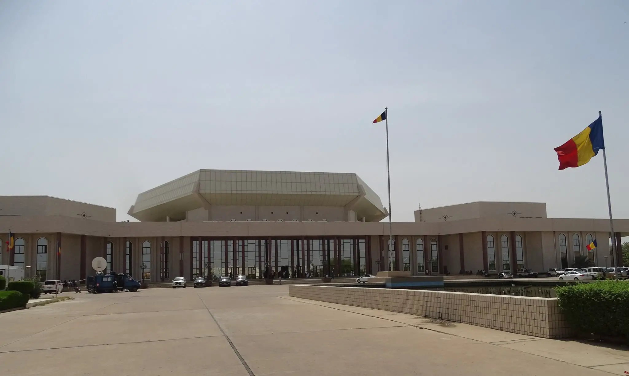 Le Palais du 15 janvier à N'Djamena.
