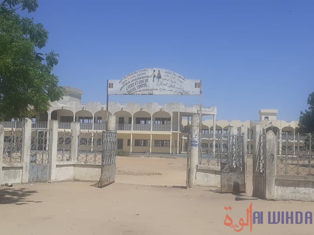 Tchad : la grève relativement observée dans les établissements à N'Djamena. © Ali Moussa/Alwihda Info