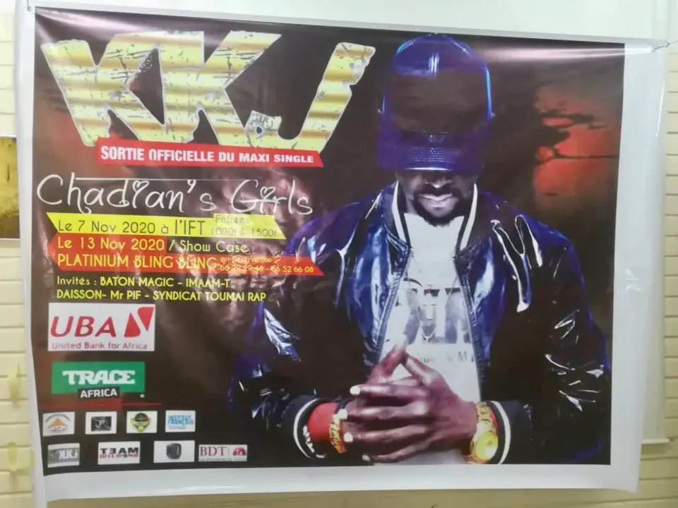 Tchad : l'artiste KKJ annonce la sortie de l'album "Maxi single". © Ali Moussa/Alwihda Info