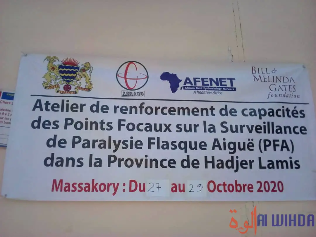 Tchad : au Hadjer Lamis, un projet pour renforcer la surveillance de paralysie flash aigüe. © Massakory Mbainaissem Gédéon/Alwihda Info