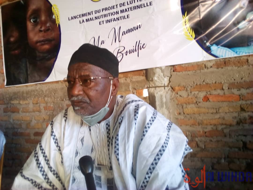 Tchad : un projet de lutte contre la malnutrition maternelle et infantile lancé au Hadjer Lamis. © Mbainaissem Gédéon Mbeïbadoum/Alwihda Info