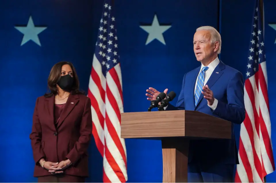 Joe Biden et Kamala Harris. © Joe Biden/Twitter