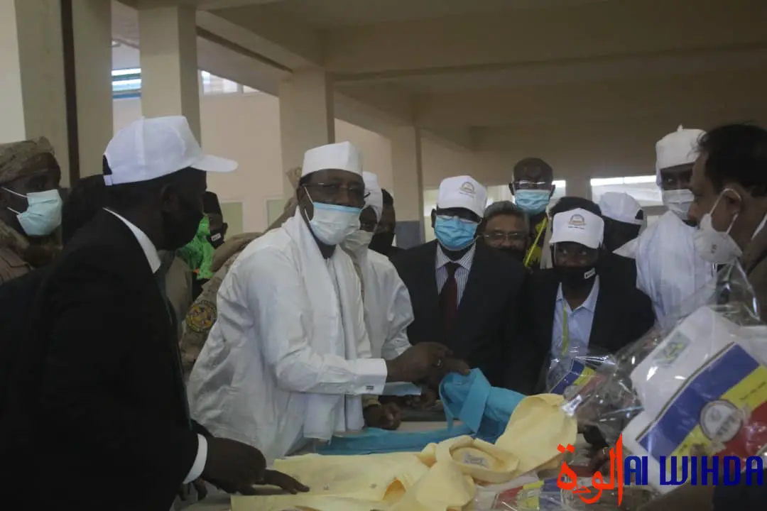 Tchad : le président annonce l'interdiction définitive d'importation de tissus. © Malick Mahamat/Alwihda Info