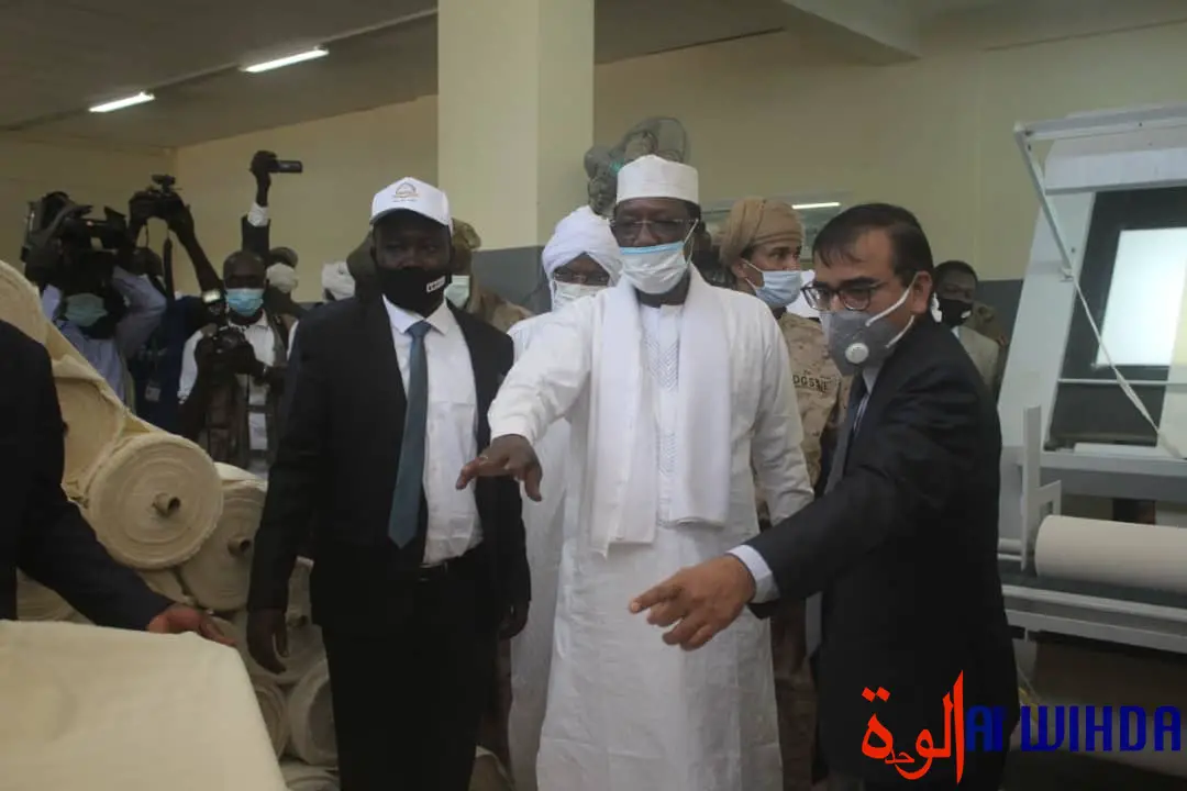 Tchad : le président annonce l'interdiction définitive d'importation de tissus. © Malick Mahamat/Alwihda Info