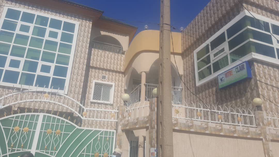 Le siège de l'entreprise Vitre Claire à N'Djamena. © Mahamat Abdraman Ali Kitire/Alwihda Info