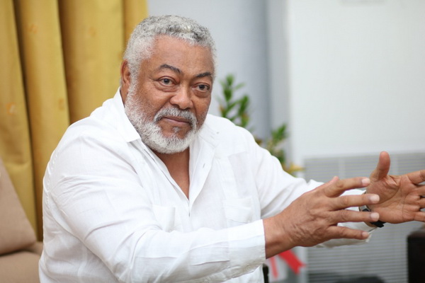 L'ancien président du Ghana Jerry Rawlings est mort. © DR