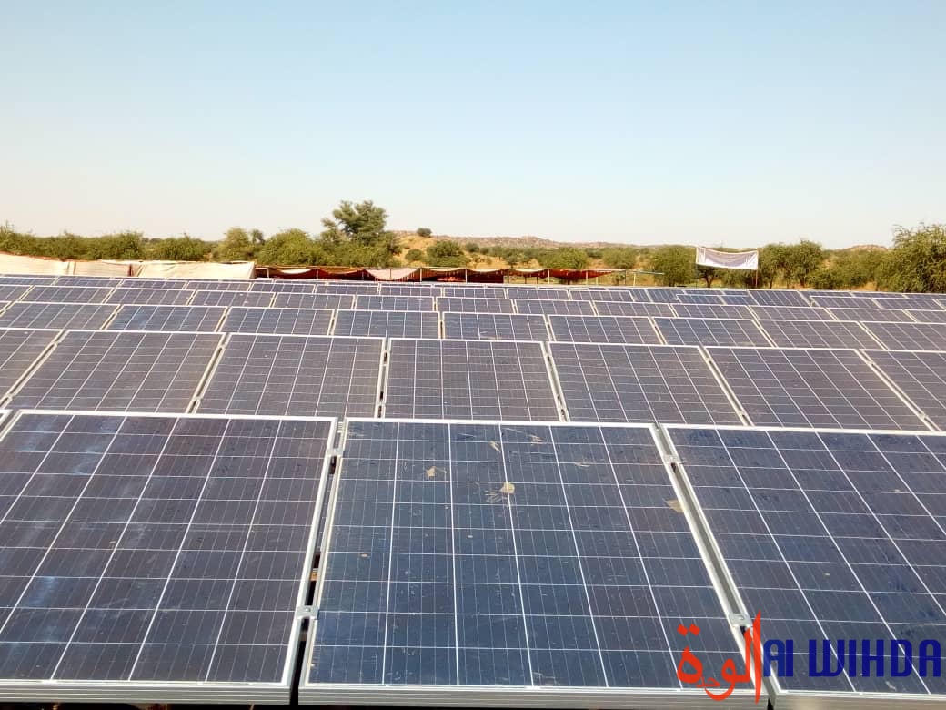 Tchad : une centrale solaire photovoltaïque inaugurée au Ouaddaï