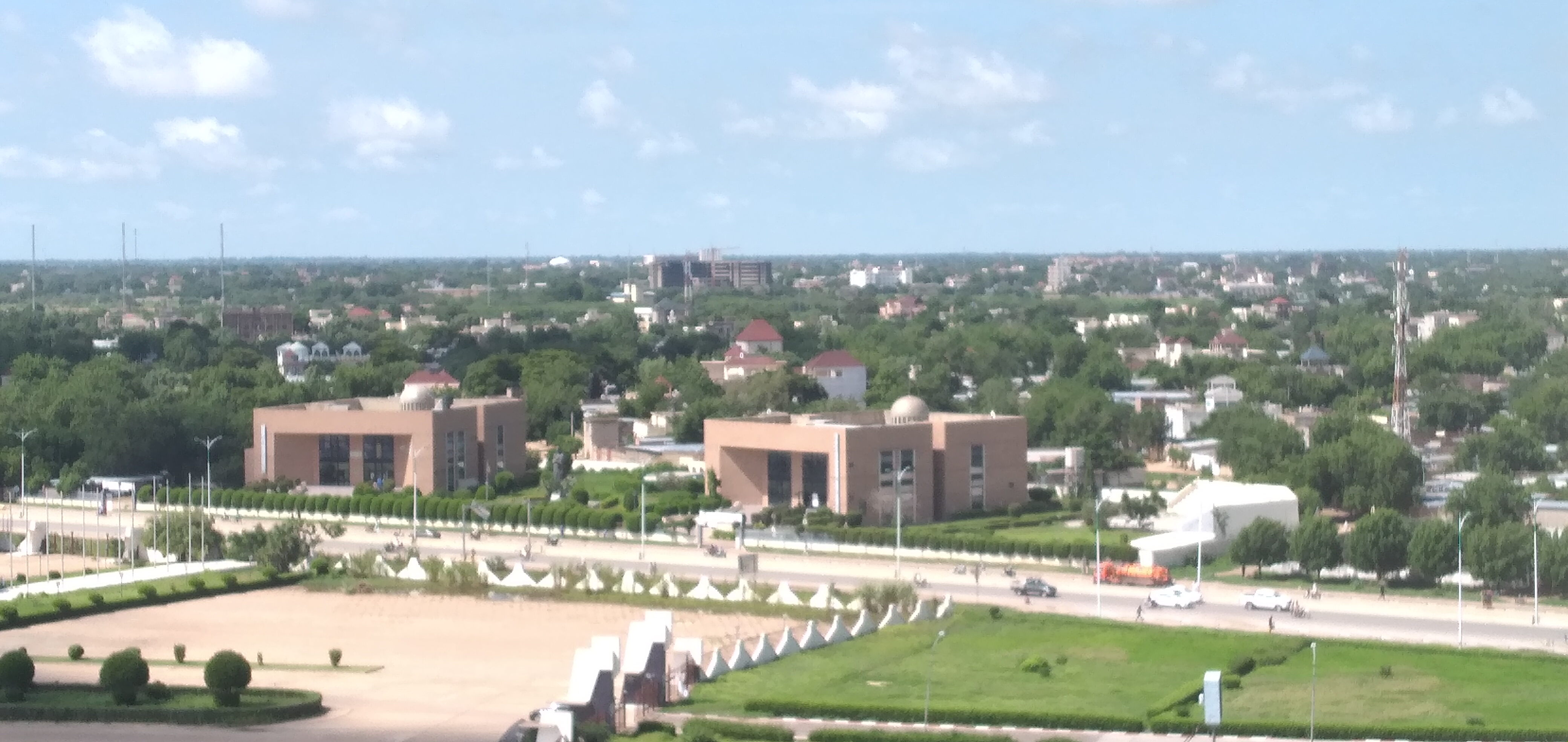 Une vue de la ville de N'Djamena. © Ben Kadabio/Alwihda Info Une vue de la ville de N'Djamena. © Ben Kadabio/Alwihda Info
