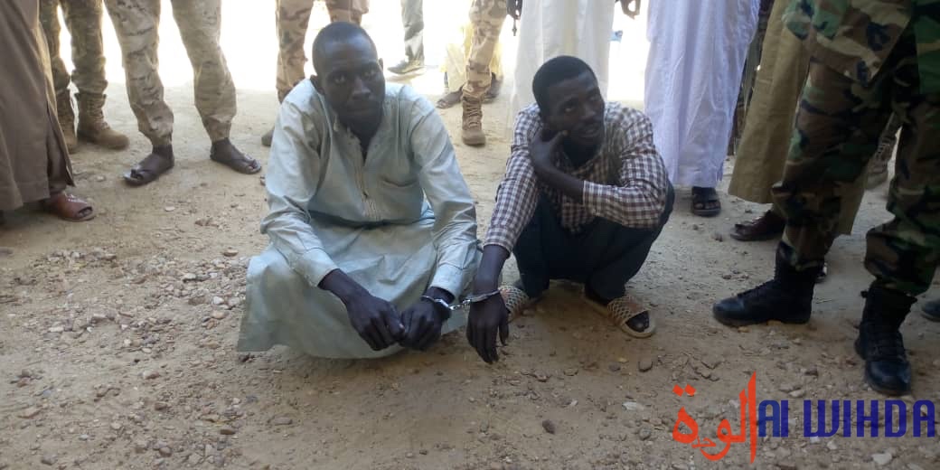 Tchad : arrestation à Bitkine de deux présumés voleurs d'un véhicule de l'EEMET Tchad : arrestation à Bitkine de deux présumés voleurs d'un véhicule de l'EEMET