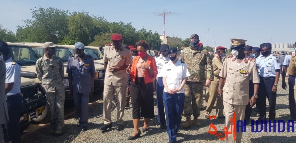 Tchad : les États-Unis remettent du matériel militaire évalué à plus de 1,2 milliard Fcfa