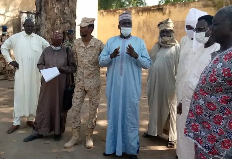 Tchad : le préfet de la Kabbia en visite à la maison d'arrêt de Gounou Gaya