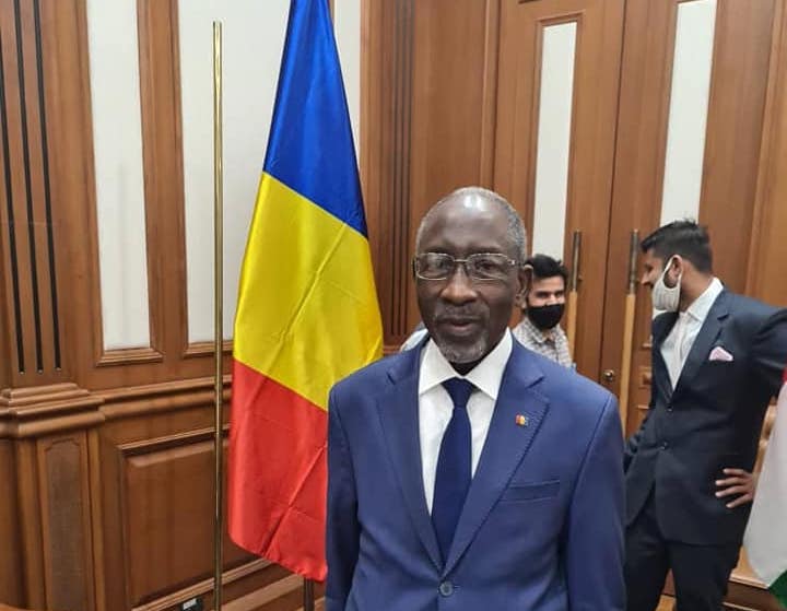L'ambassadeur extraordinaire et plénipotentiaire du Tchad en Inde, Soungui Ahmed. © Tchad Diplomatie