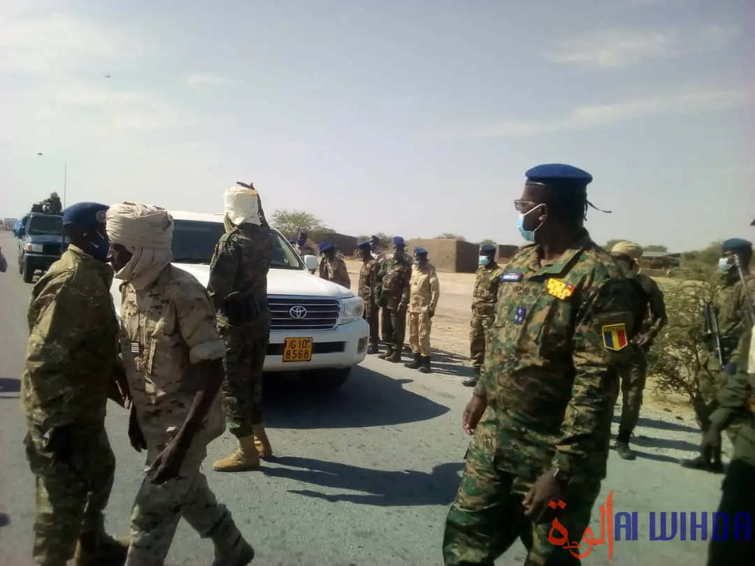 Tchad : le DG de la Gendarmerie nationale en mission de travail au Hadjer-Lamis