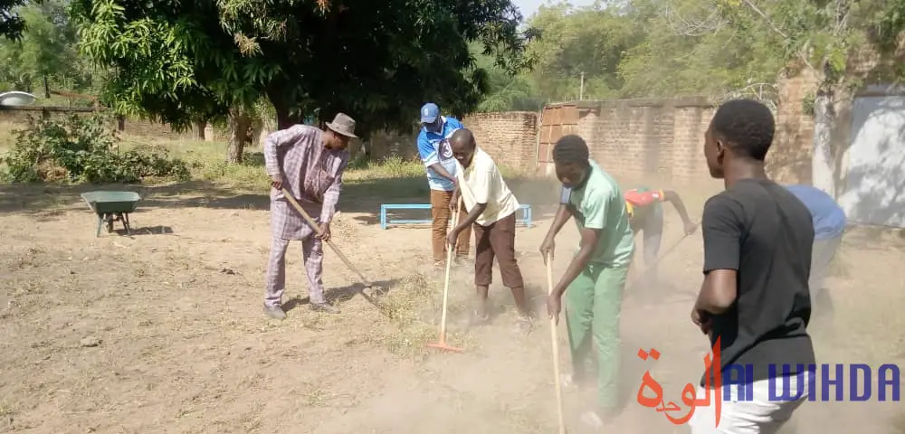 Tchad : la jeunesse s'implique dans l'assainissement à Laï