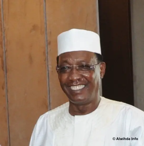 Le président du Tchad Idriss Deby. © Alwihda Info