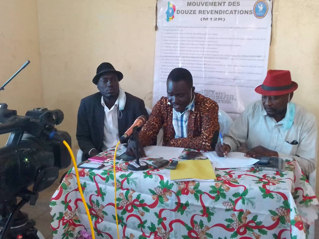 Tchad : le M12R qualifie l'adoption de la Loi constitutionnelle de "grand recul en arrière". © Aristide Djimalde/Alwihda Info Tchad : le M12R qualifie l'adoption de la Loi constitutionnelle de "grand recul en arrière". © Aristide Djimalde/Alwihda Info