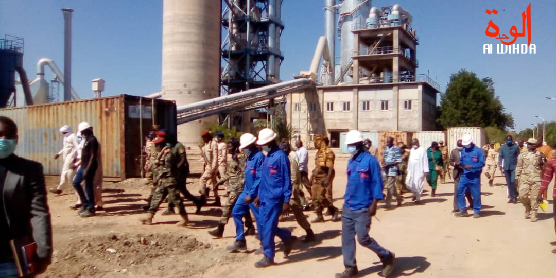 Tchad : la cimenterie de Baoré qui "était presque à l'agonie" reprend du service. © Foka Mapagne/Alwihda Info
