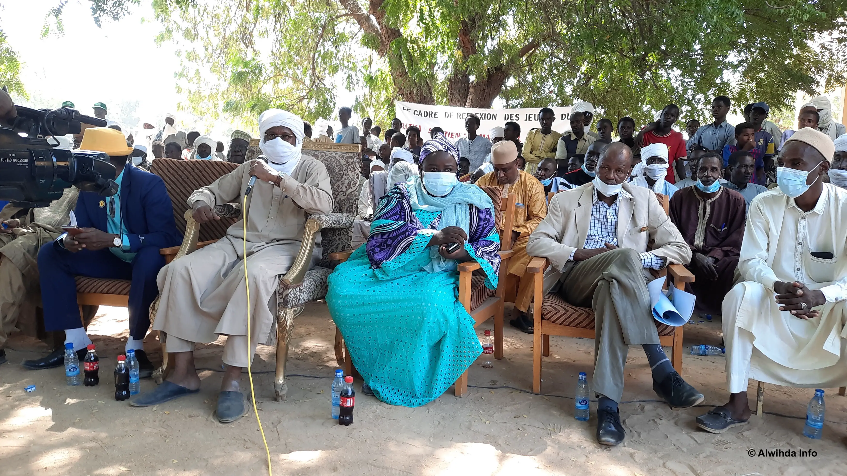 Tchad : une journée de réflexion des jeunes sur la non-violence à Ati. © Hassan Djidda Hassan/Alwihda Info