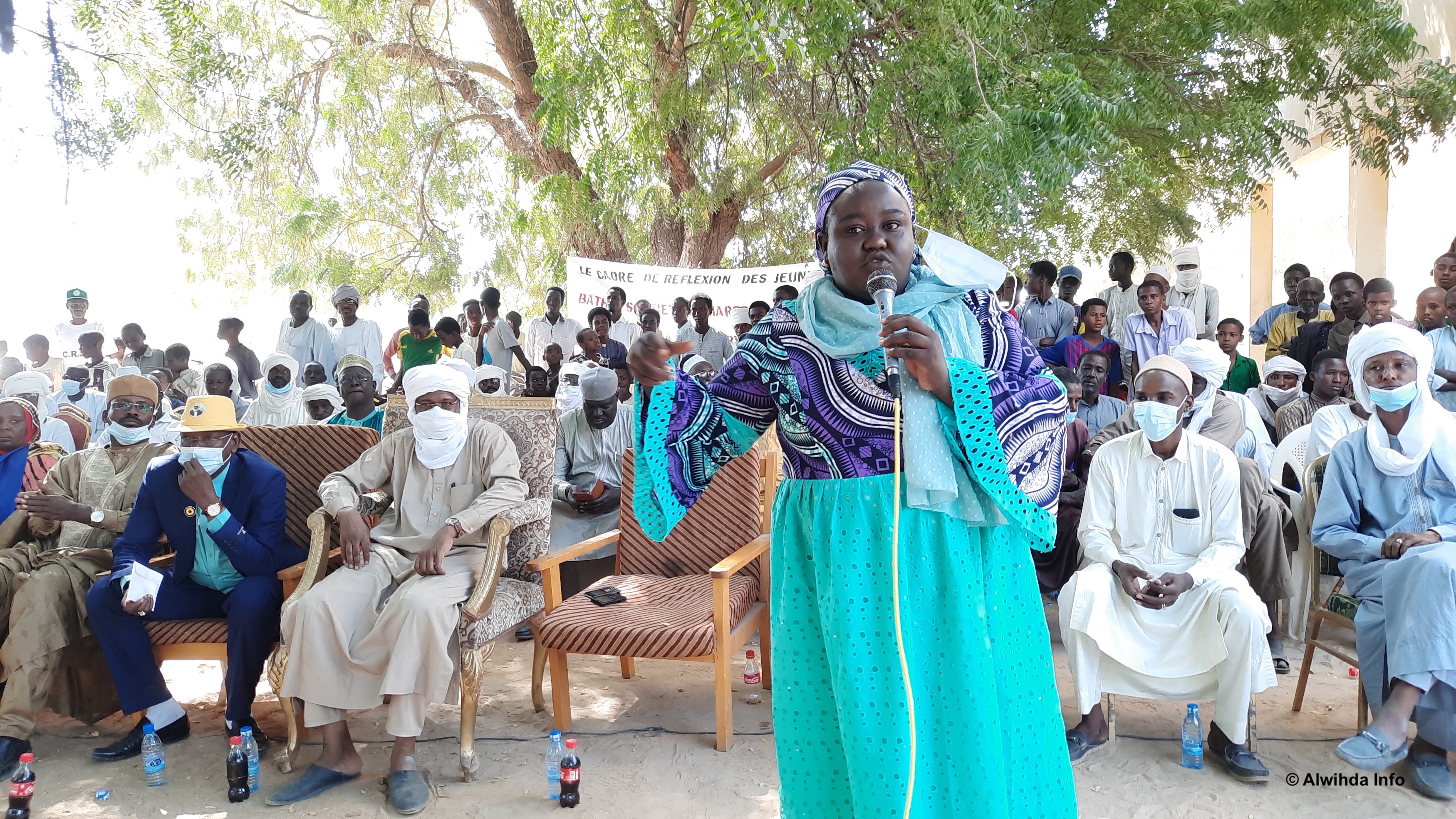 Tchad : une journée de réflexion des jeunes sur la non-violence à Ati. © Hassan Djidda Hassan/Alwihda Info