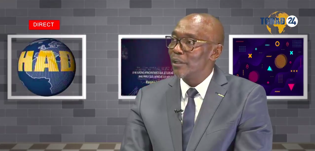 L'ancien secrétaire général du parti Les Transformateurs, le juriste Ndoh Ngrabe Dawyo. © Tchad 24
