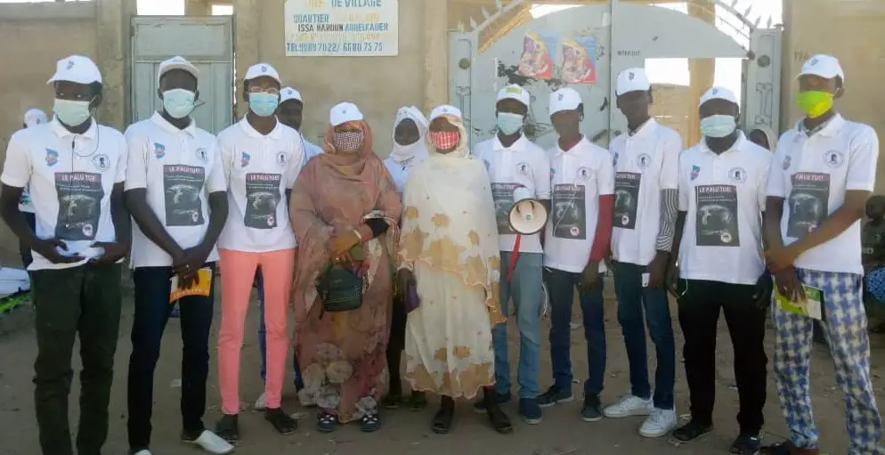 Tchad : Le PNLP poursuit sa sensibilisation dans le 10ème arrondissement de Ndjamena