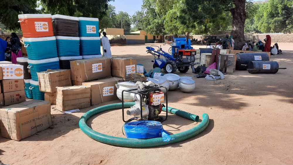 Tchad : des organisations féminines appuyées en matériel à Mongo Tchad : des organisations féminines appuyées en matériel à Mongo