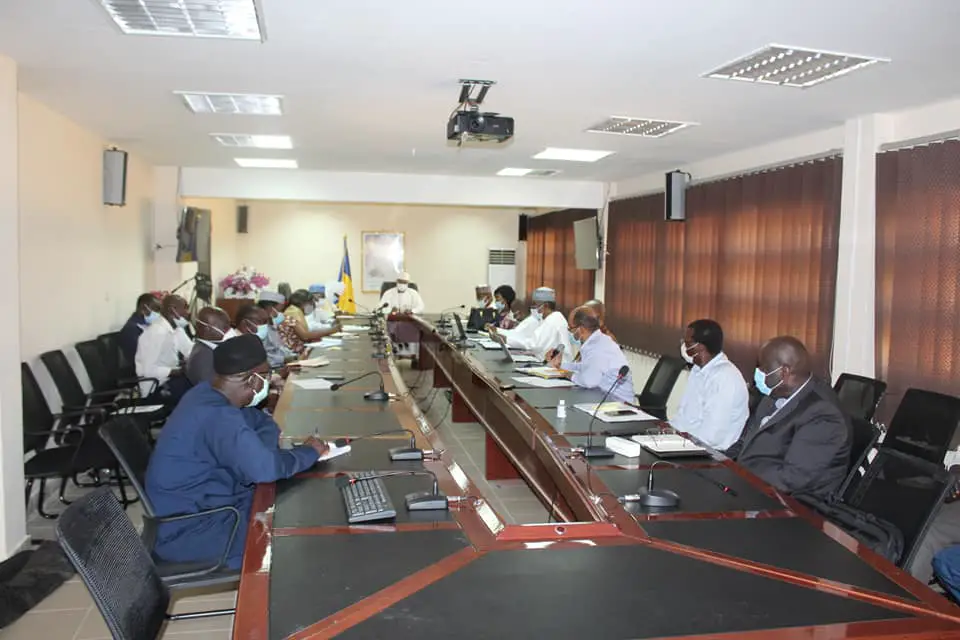 Tchad : une réunion d'urgence du ministère de la santé sur la Covid-19. © Min.Santé