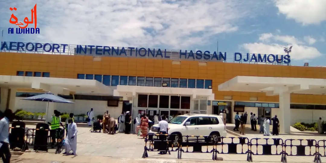 L'aéroport international de N'Djamena. © Mahamat Abderaman Ali Kitire/Alwihda Info