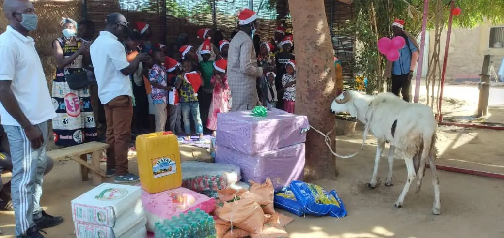 Tchad : les "femmes engagées" de la CNPS ouvrent leurs cœurs aux orphelins pour Noël