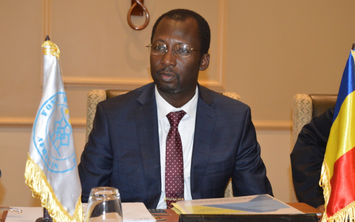 L'Inspecteur général d'État, Issa Mahamat Abdelmamout. L'Inspecteur général d'État, Issa Mahamat Abdelmamout.