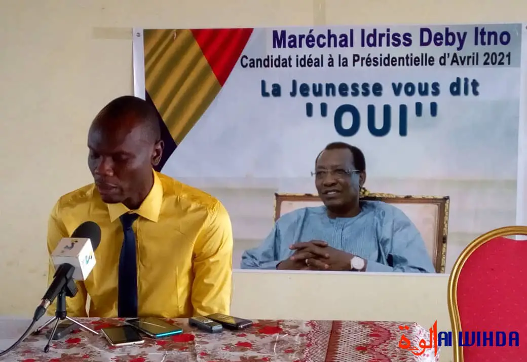 Le président national de Tchad Consensus, Casimir Yodoyman. © Golmem Ali/Alwihda Info