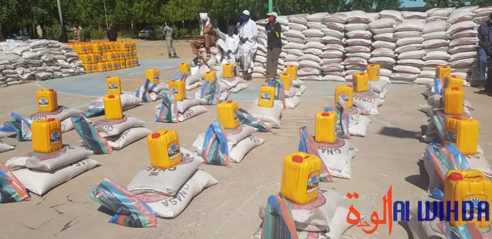 Tchad : distribution de kits alimentaires aux vulnérables à N'Djamena
