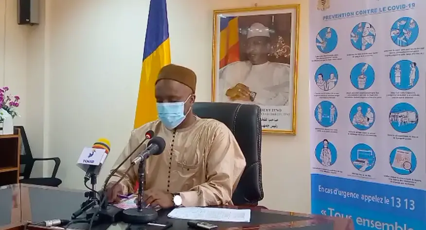 Dr. Abdoulaye Sabre Fadoul, ministre de la Santé publique et de la Solidarité nationale.