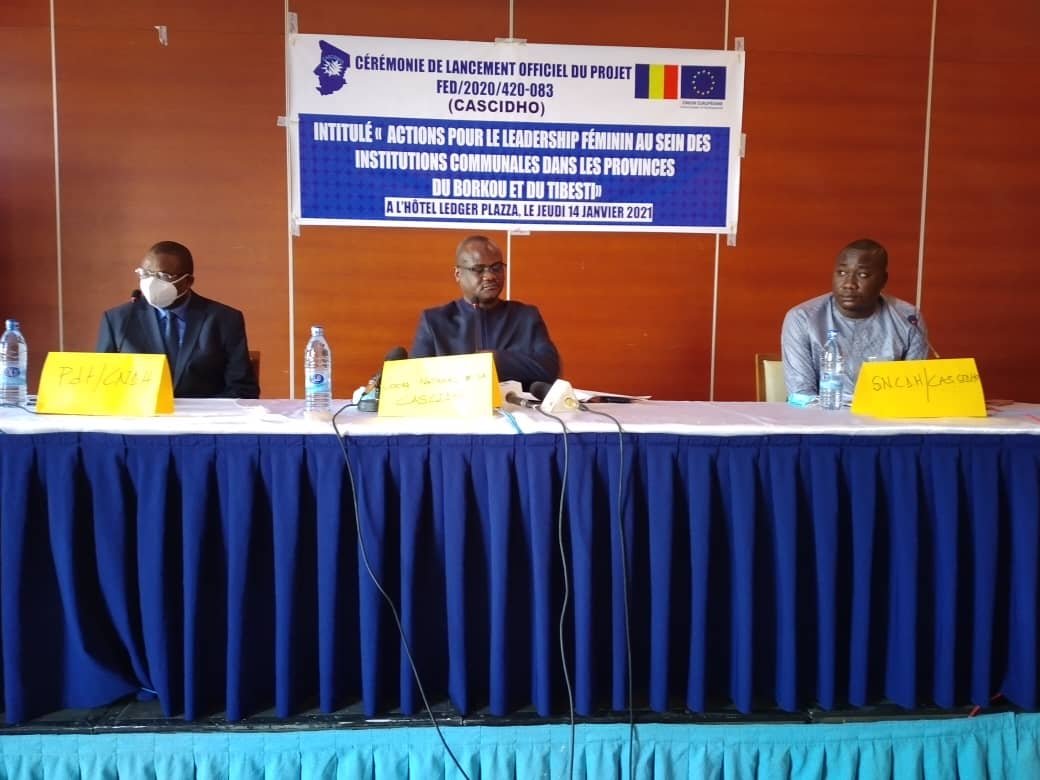Tchad : La CASCIDHO lance un projet en leadership féminin au Borkou et au Tibesti Tchad : La CASCIDHO lance un projet en leadership féminin au Borkou et au Tibesti