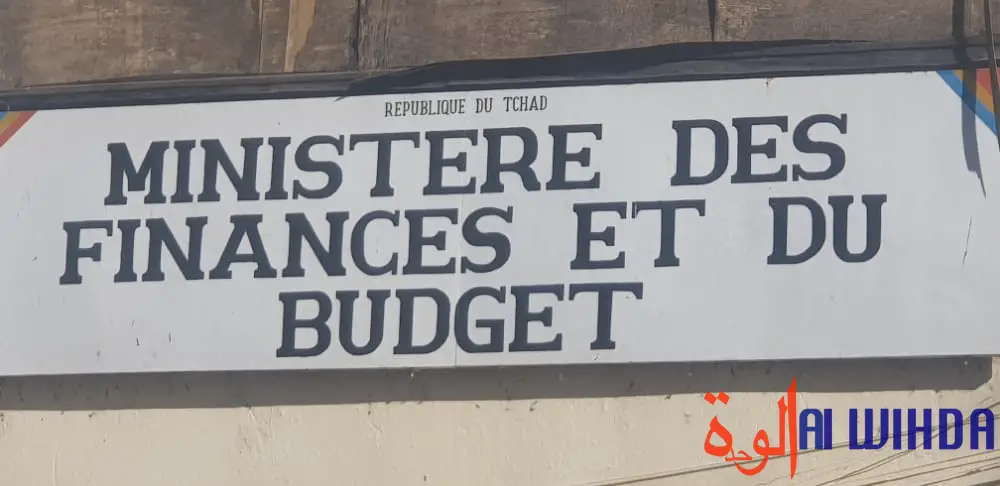 Le siège du ministère des Finances et du Budget à N'Djamena. Illustration © Ben Kadabio/Alwihda Info